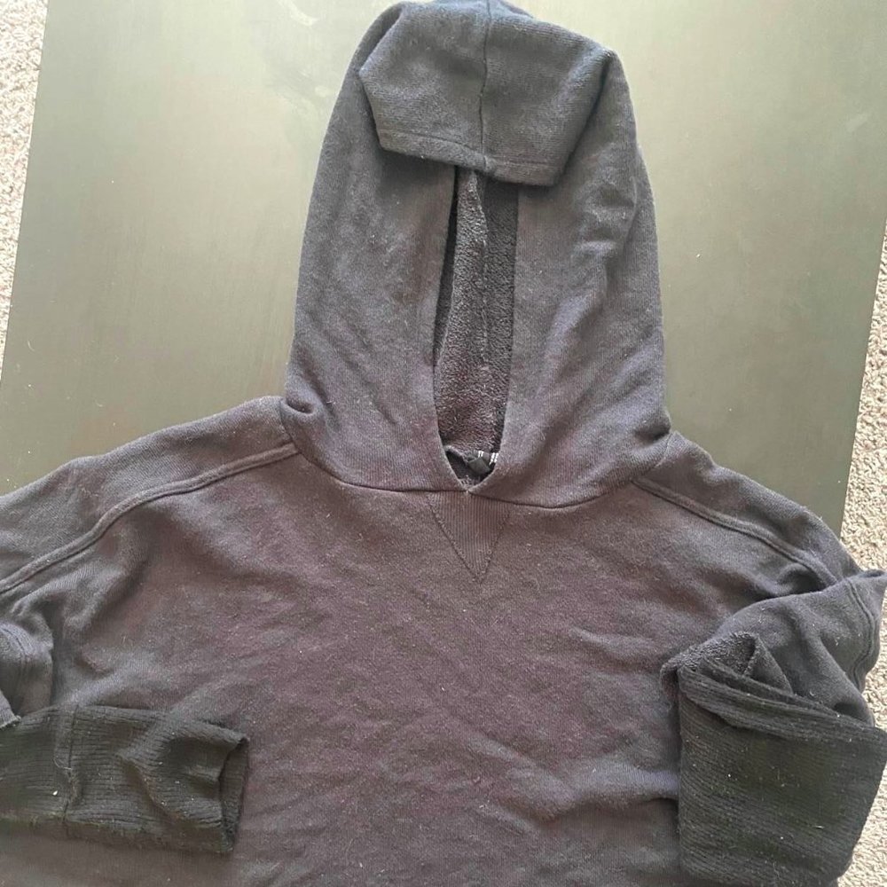 Cropped Hooded Sweatshirt